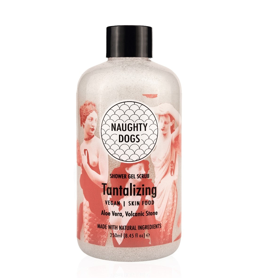 SHOWER GEL SCRUB TANTALIZING ΜΕ ΥΦΑΙΣΤΙΑΚΗ ΠΕΤΡΑ.