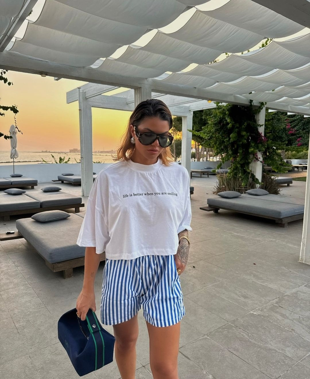 Striped Shorts