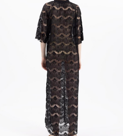 Long Lace Kimono