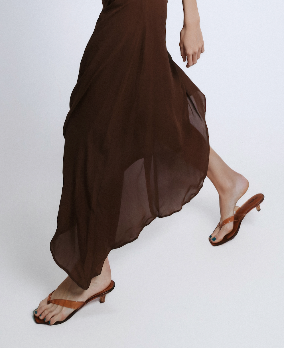 Kitten heel mules