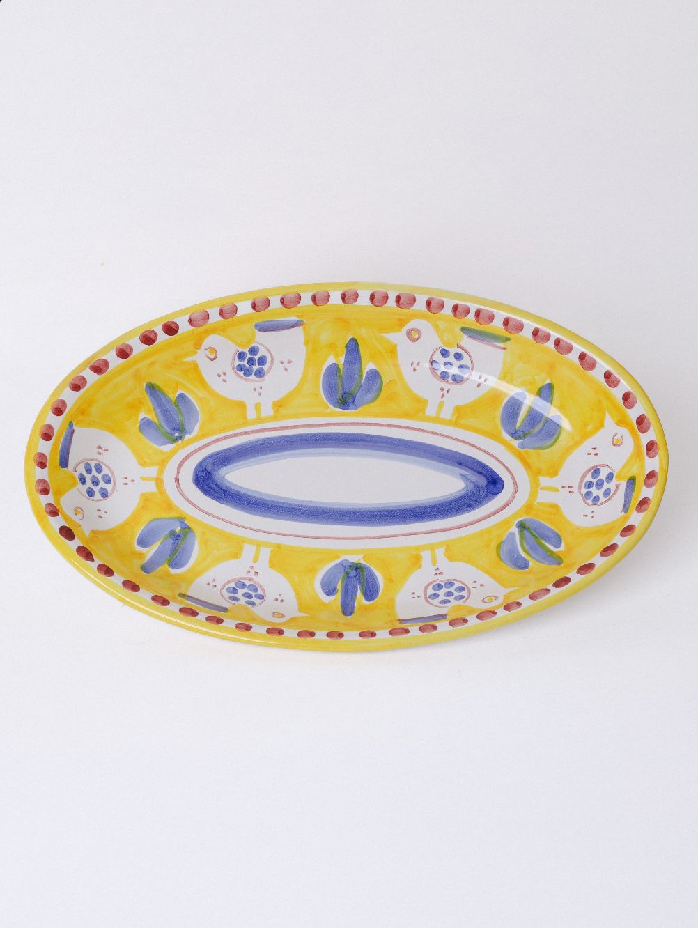 Uccellino Oval Plate