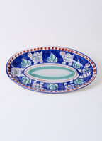 Blu Tartaruga Oval Plate