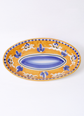 Oval Plate Polpo Vietri