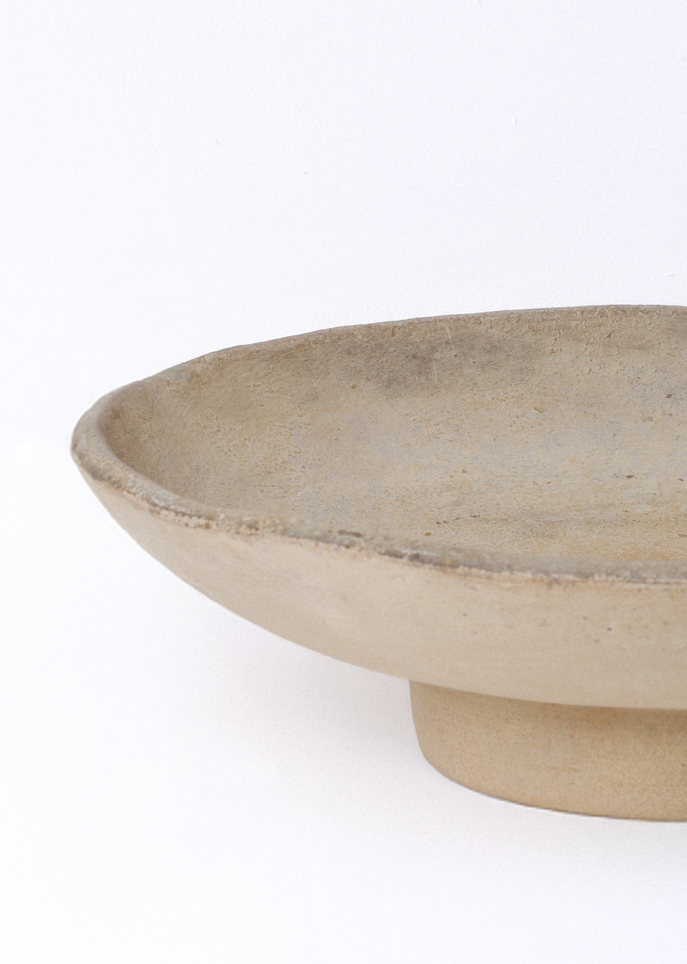 Terracotta Low Pedestal Bowl