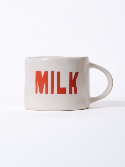 Sisi Mug, "Milk", set of 2