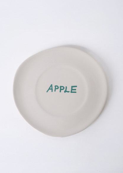 Sisi Plate, "Apple", set of 2