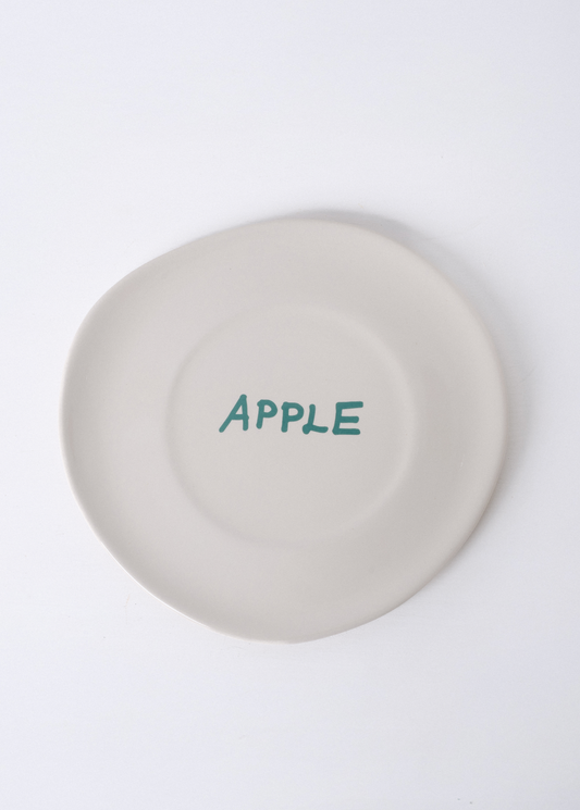 Sisi Plate, "Apple", set of 2