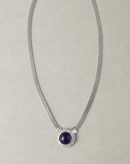 Luna Necklace Amethyst