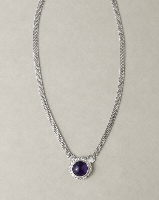 Luna Necklace Amethyst