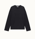 The black t-shirt