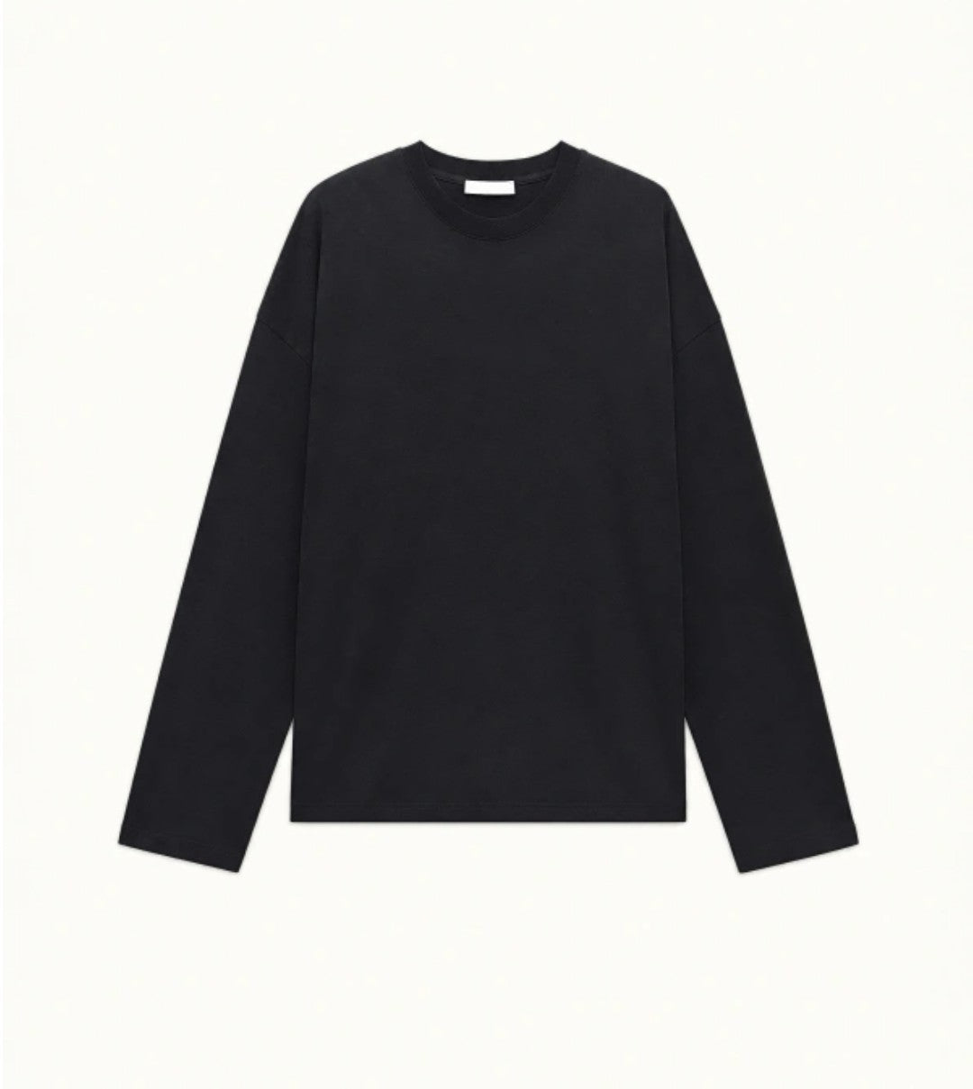 The black t-shirt