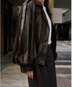 Raffle brown  jacket
