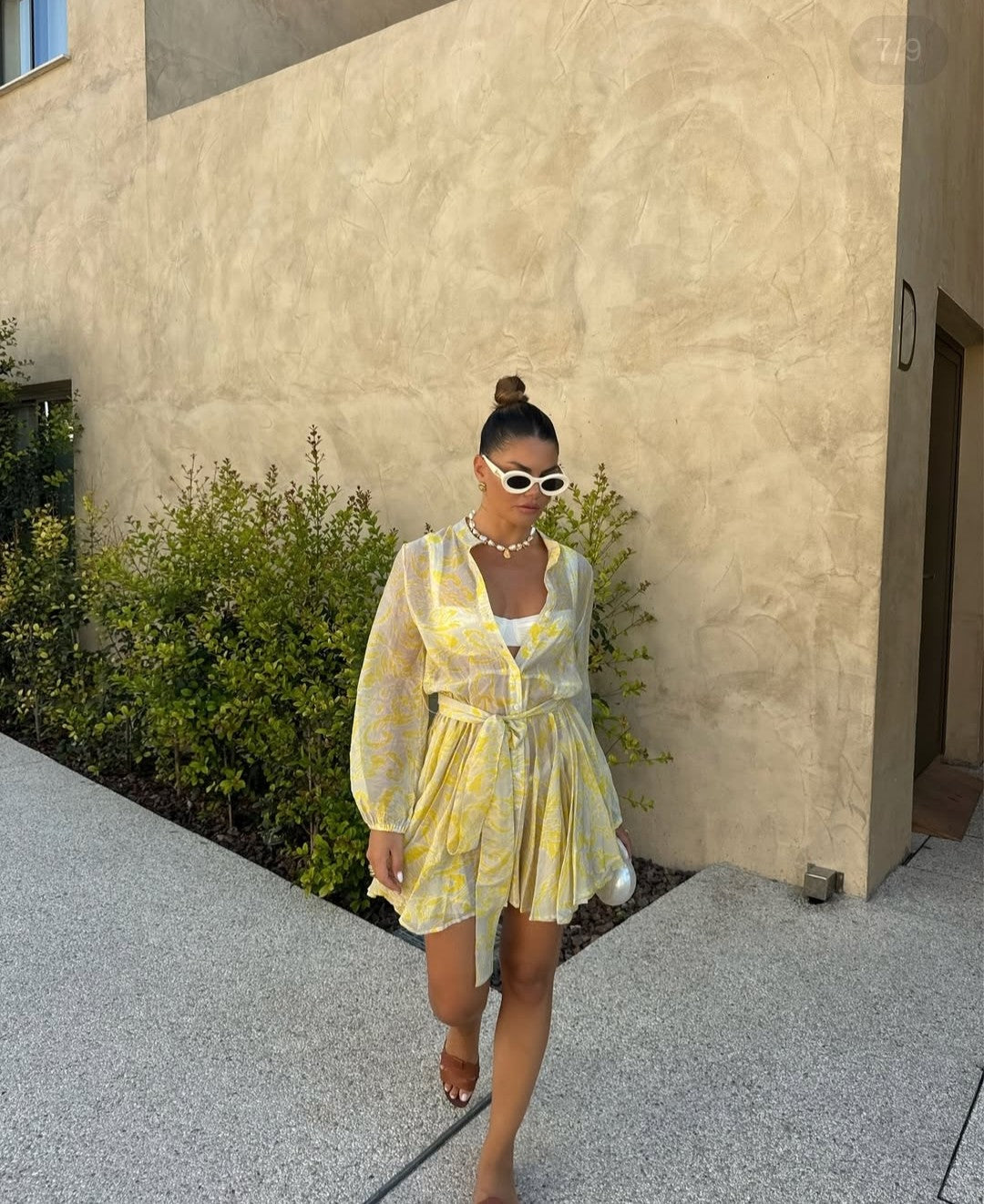 See Through mini Dress