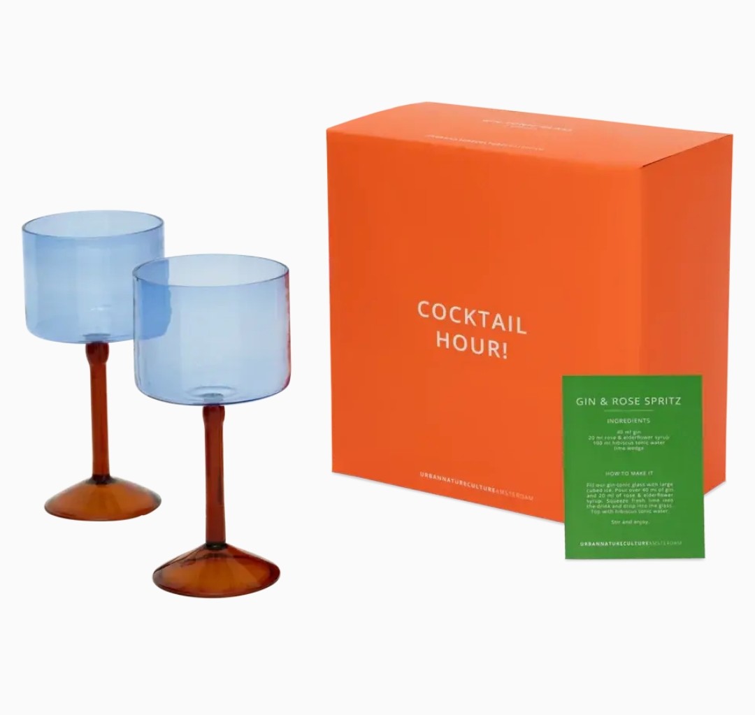 Gin-Tonic Cocktail Glass,set of 2