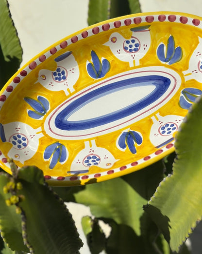 Uccellino Oval Plate