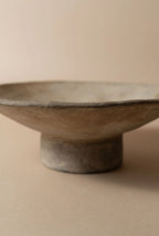 Terracotta Low Pedestal Bowl