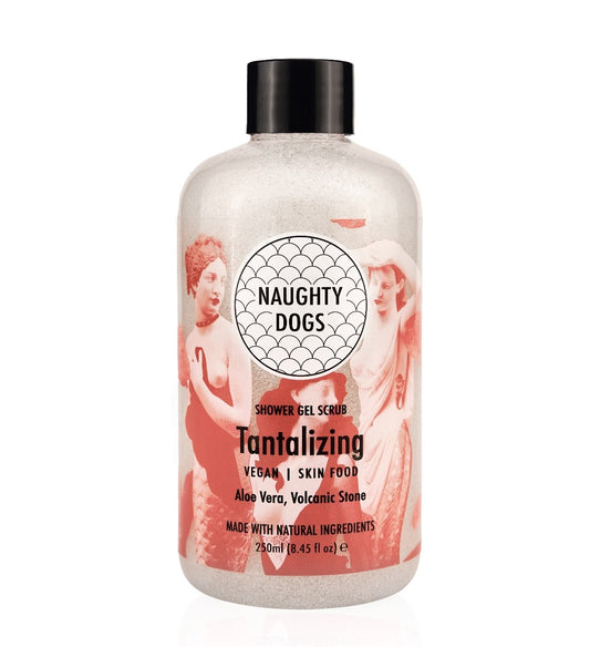 SHOWER GEL SCRUB TANTALIZING ΜΕ ΥΦΑΙΣΤΙΑΚΗ ΠΕΤΡΑ.