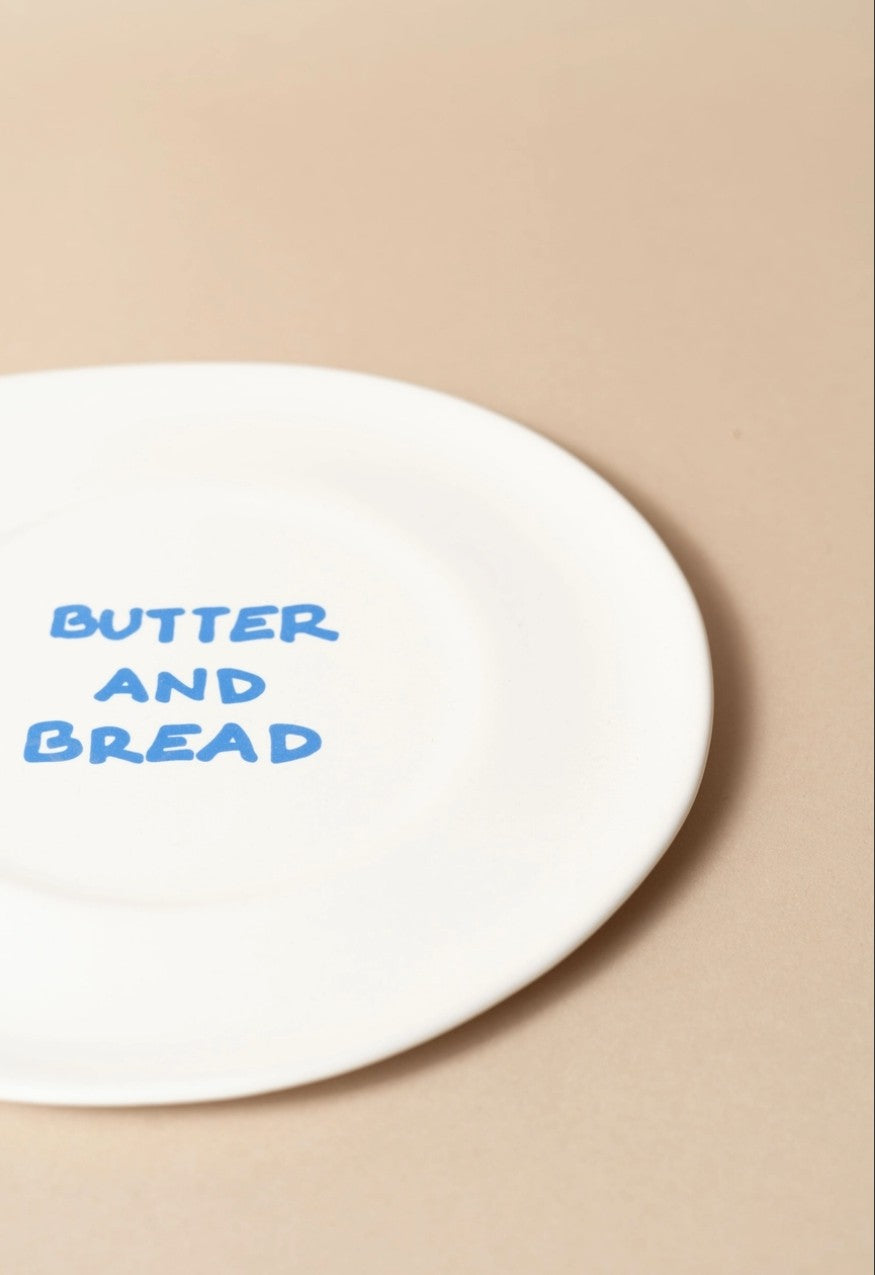 Sisi Plate, "Butter and Bread", set of 2