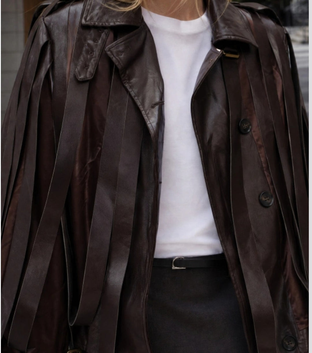 Raffle brown  jacket