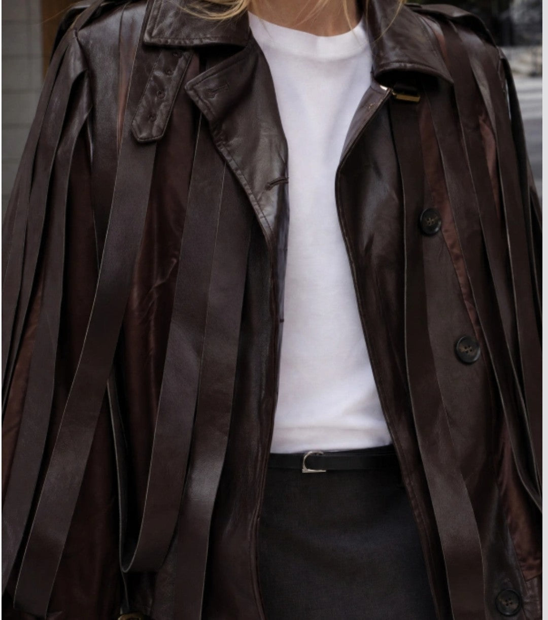 Raffle brown  jacket