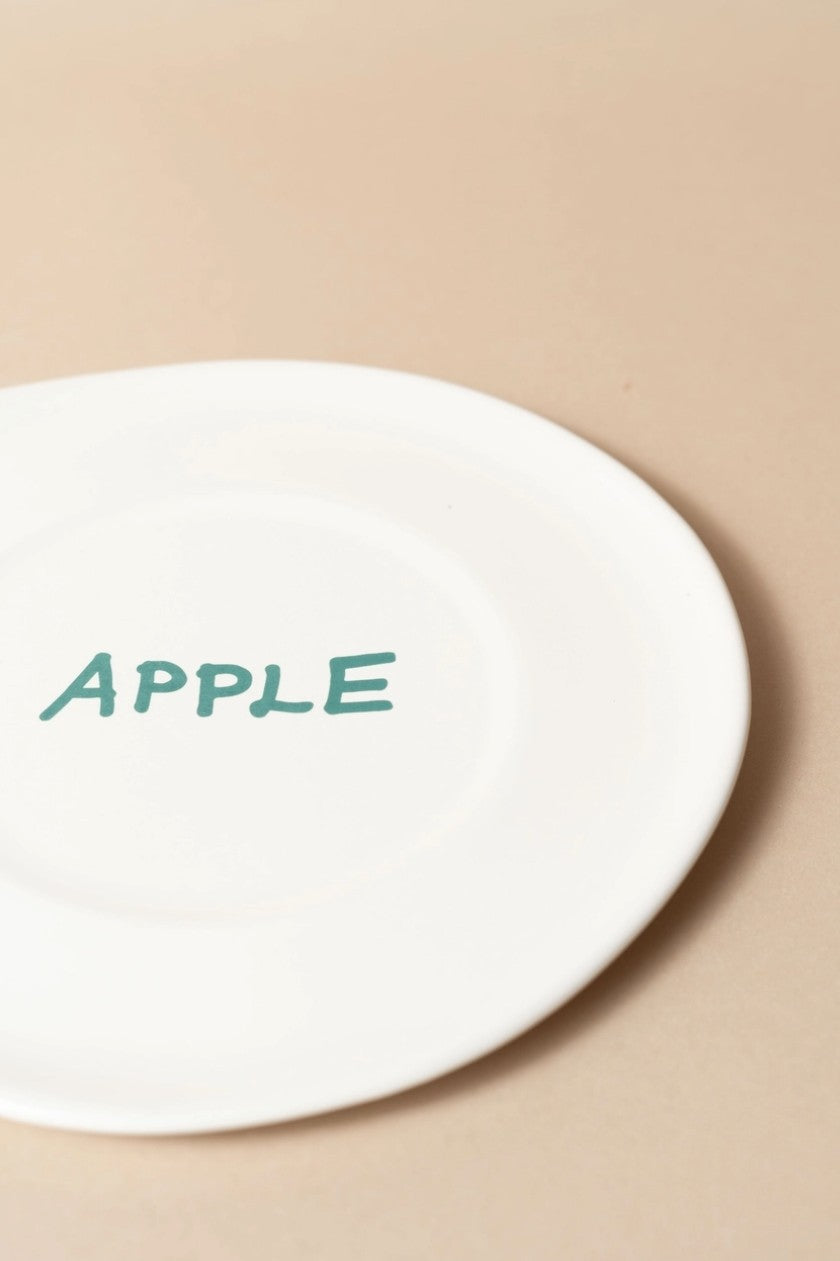 Sisi Plate, "Apple", set of 2