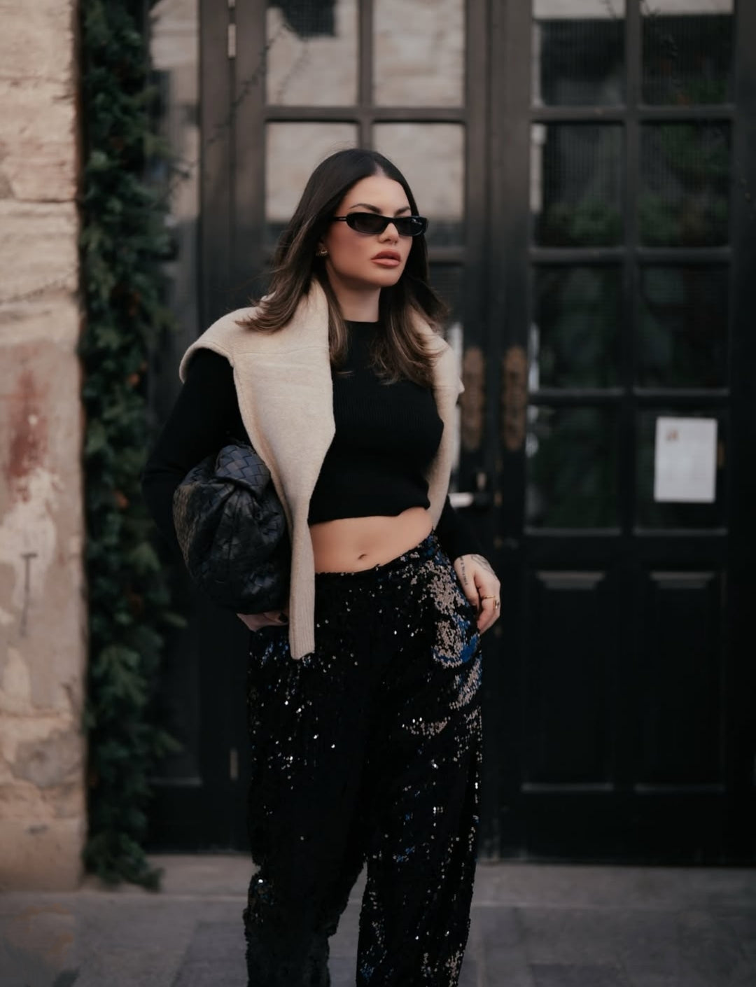 Sequin pants