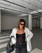 Crochet bodysuit