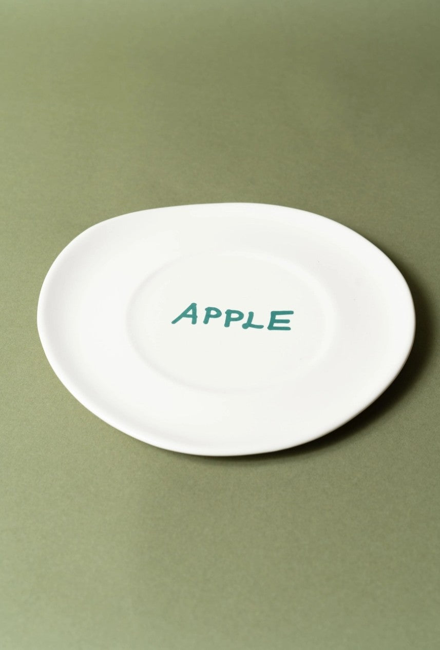 Sisi Plate, "Apple", set of 2