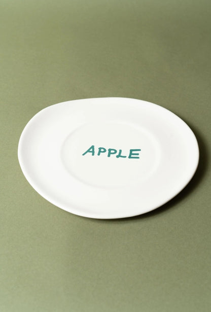 Sisi Plate, "Apple", set of 2
