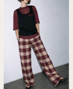 Check pants
