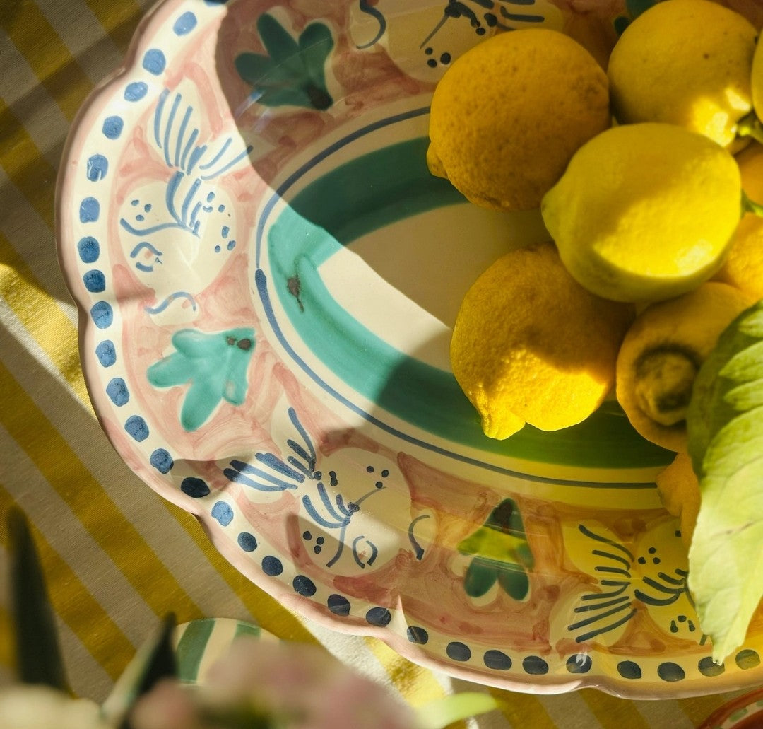 Oval Plate Cavalluccio Marino Vietri