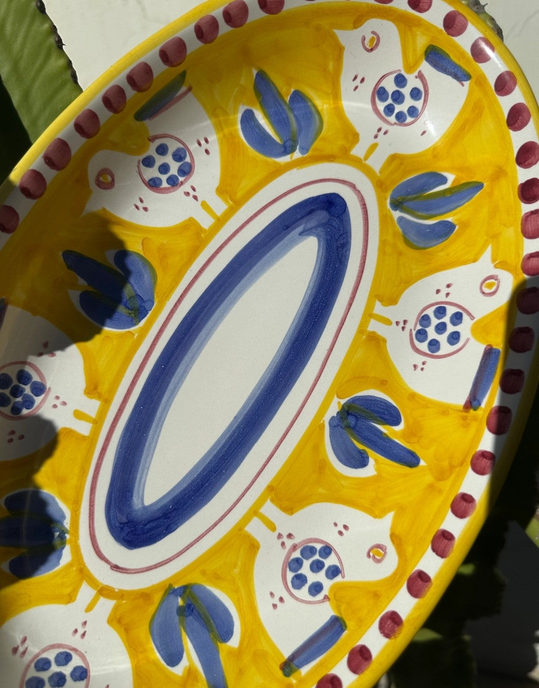 Uccellino Oval Plate