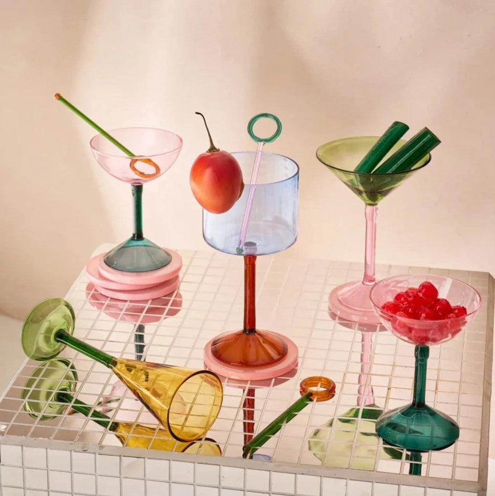 Glass Coaster, set of 4