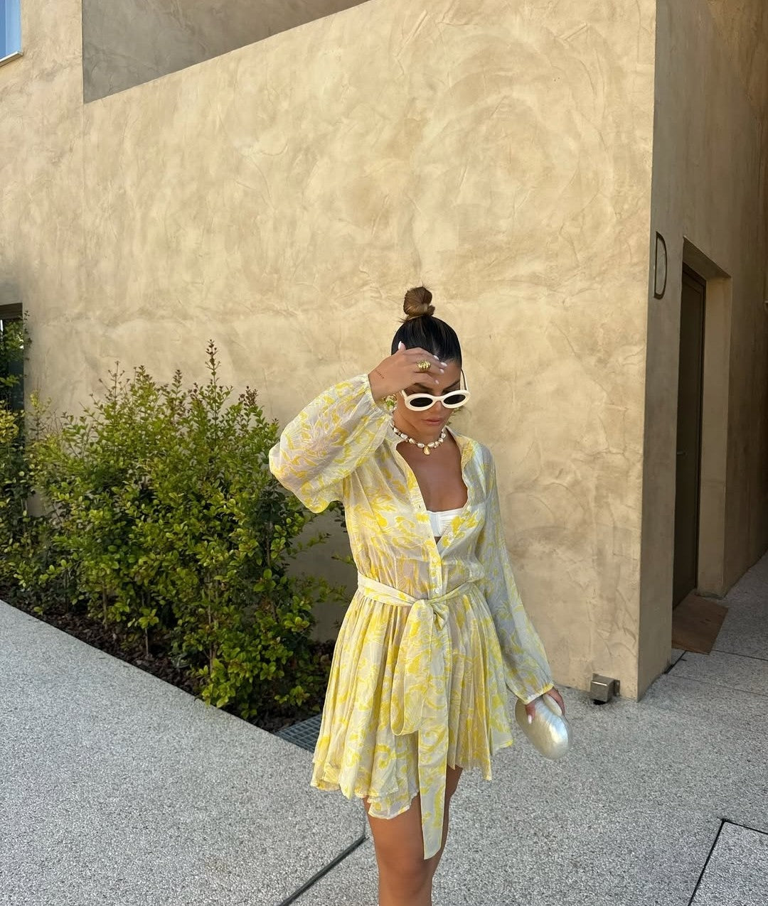 See Through mini Dress