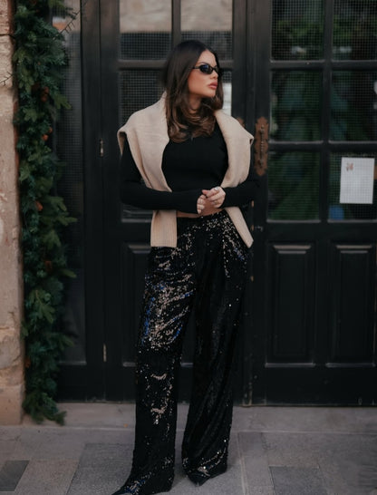 Sequin pants